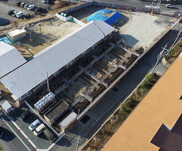 睦美保育園整備工事のうち建築工事4