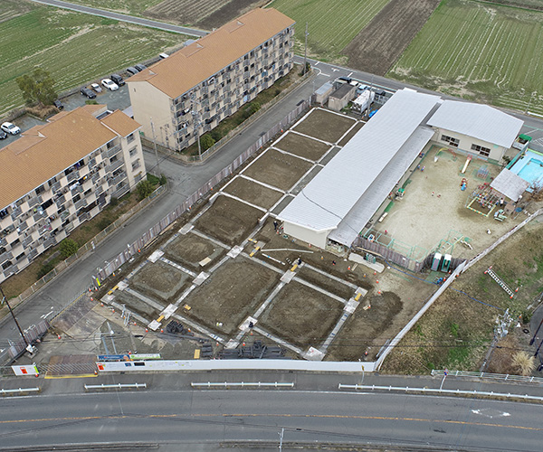 睦美保育園整備工事のうち建築工事3