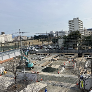 工事名：豊川市分庁舎等整備工事（分庁舎棟）のうち建築工事