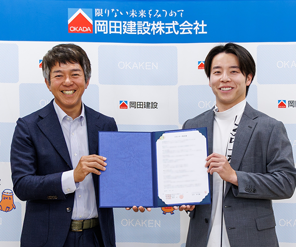 プロゴルファー田中伸乃輔選手とスポンサー契約を締結しました！1