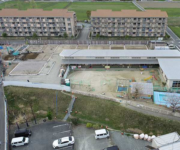 睦美保育園整備工事のうち建築工事2