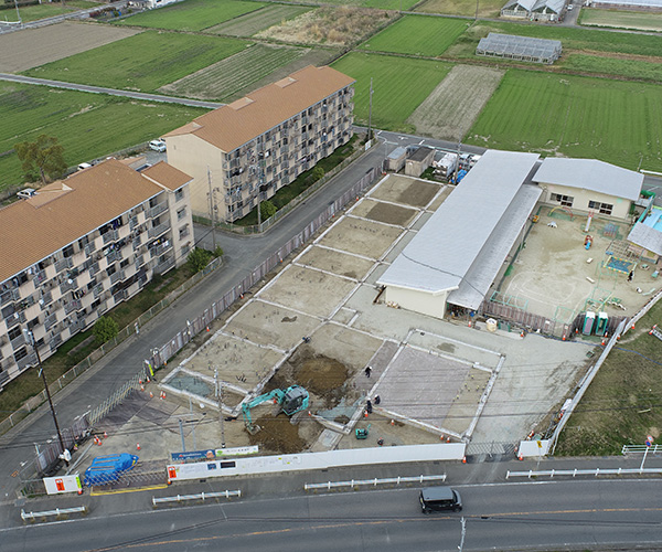 睦美保育園整備工事のうち建築工事3