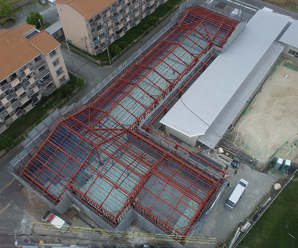 睦美保育園整備工事のうち建築工事3