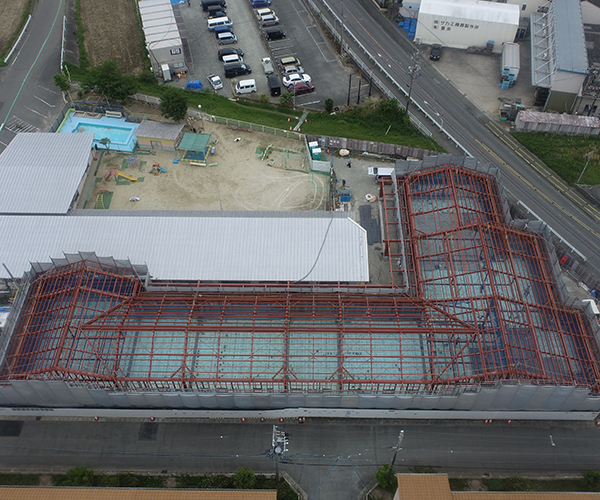 睦美保育園整備工事のうち建築工事4