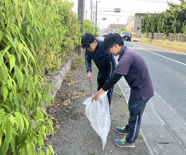 「豊川市清掃の日」に参加しました!1
