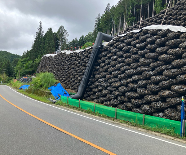 令和6年度　設楽ダム設楽根羽線八橋地区南部道路建設工事⑦2
