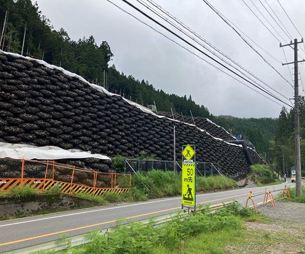 令和6年度　設楽ダム設楽根羽線八橋地区南部道路建設工事⑦3