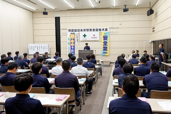 令和8年度 岡田建設株式会社 労働安全衛生大会を開催しました！2